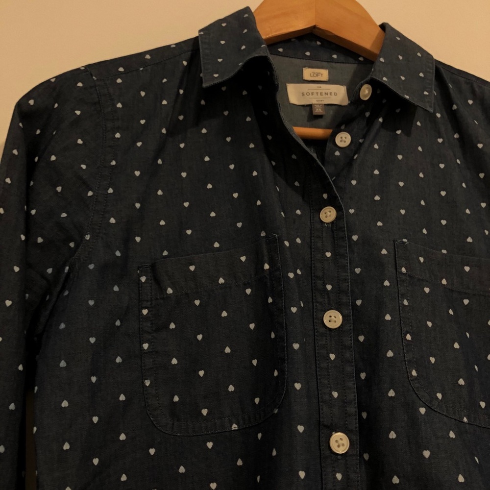 Loft Button Down Shirt - image 3